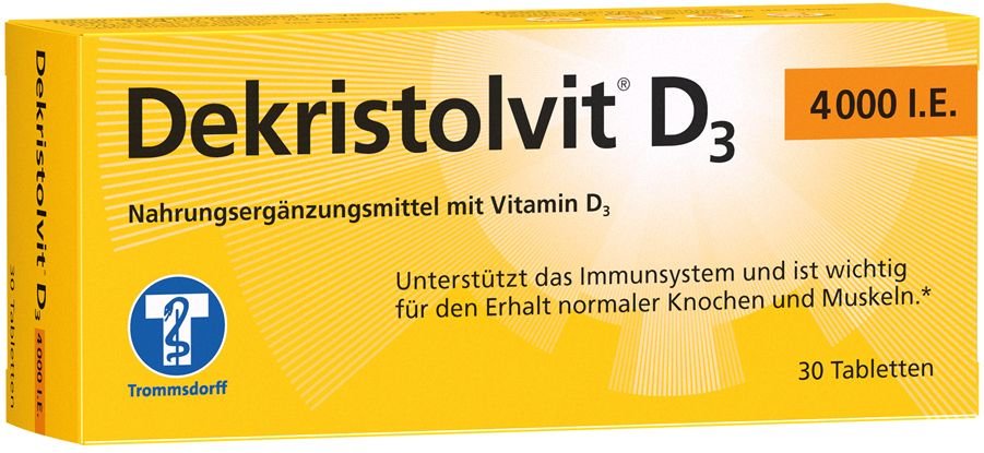 Dekristolvit D3 4000 I.e. Tabletten 30 St