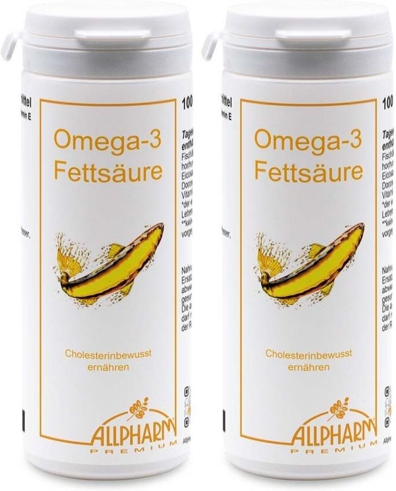 Omega 3 Fettsaeuren Kaps x2 2x100 St Kapseln