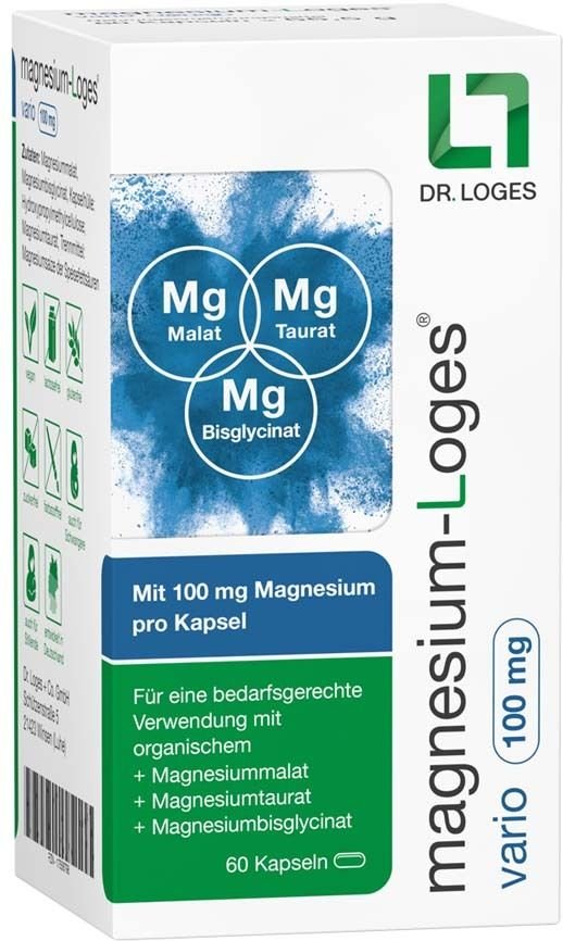 Magnesium-Loges vario 100 mg Kapseln