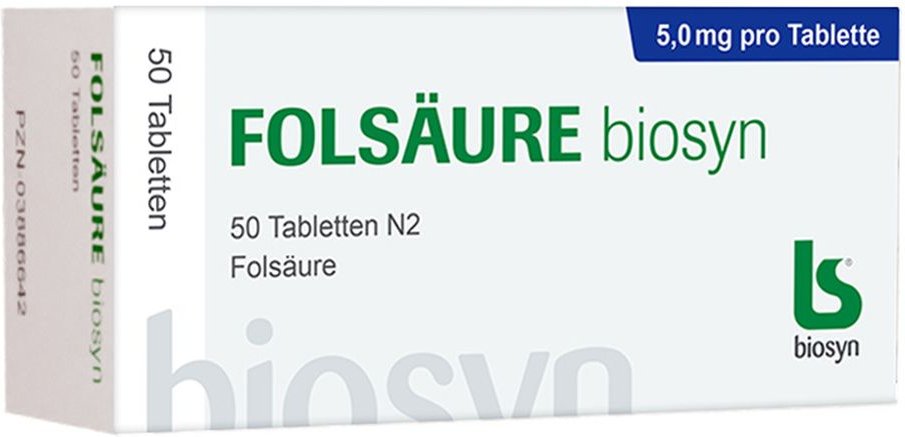 Folsäure Biosyn Tabletten