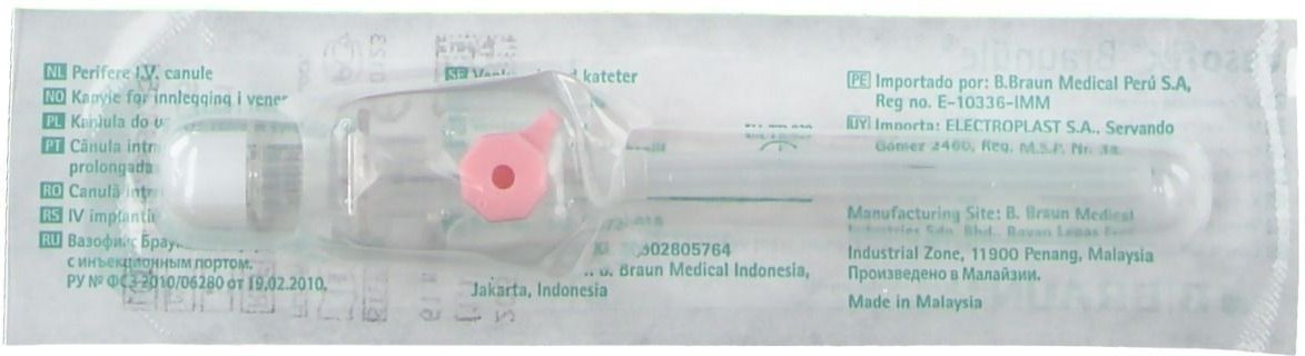 VASOFIx Braunuele G20 33Mm x5 5x1 St Kanüle