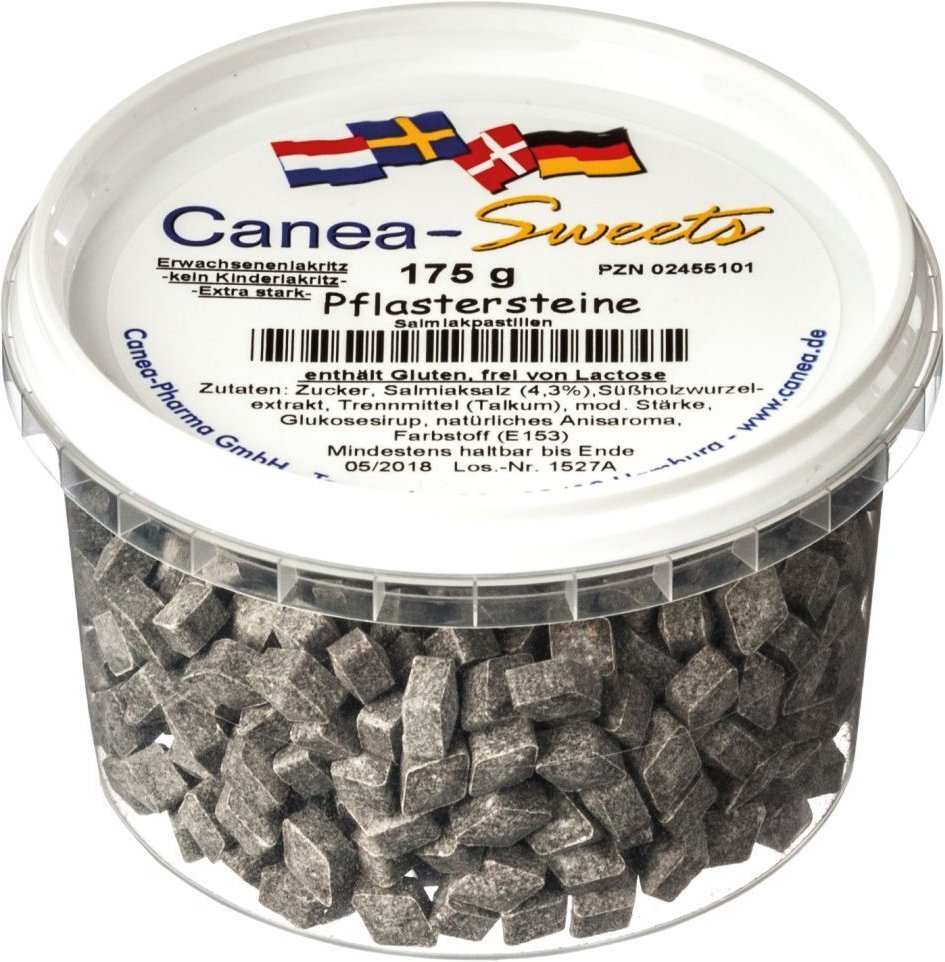 Pflastersteine Lakritz 175 g Bonbons