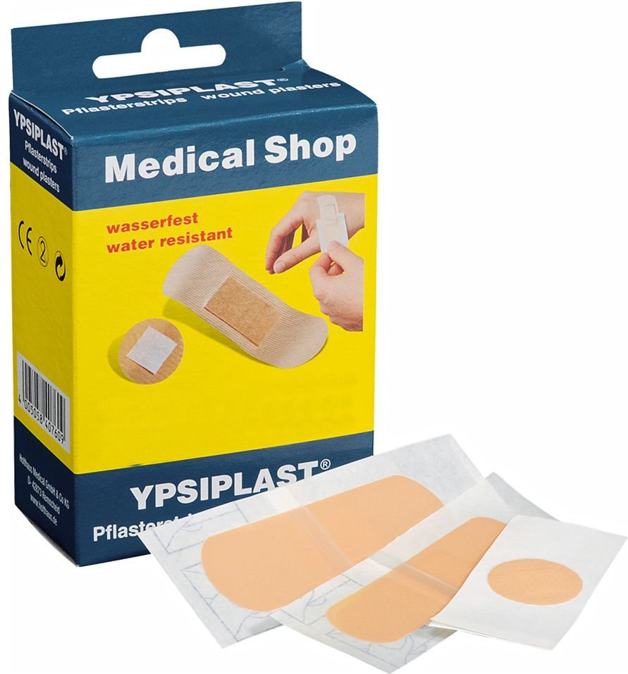 Pflasterstrips Ypsiplast wasserfest 2,5x7,2 cm 50 St Pflaster