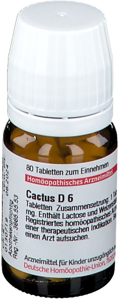 Cactus D 6 Tabletten 80 St