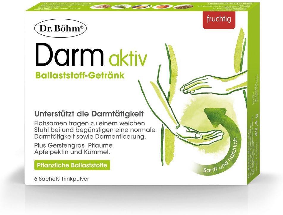 Dr.böhm Darm aktiv Pulver 6x6,3 g