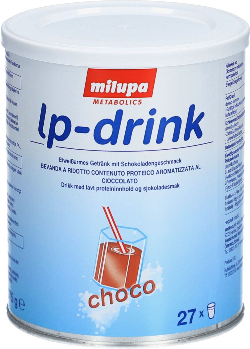 Milupa LP Drink Choco Pulver 375 g