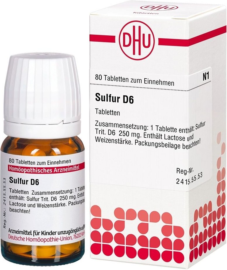 DHU Sulfur D 6 Tabletten