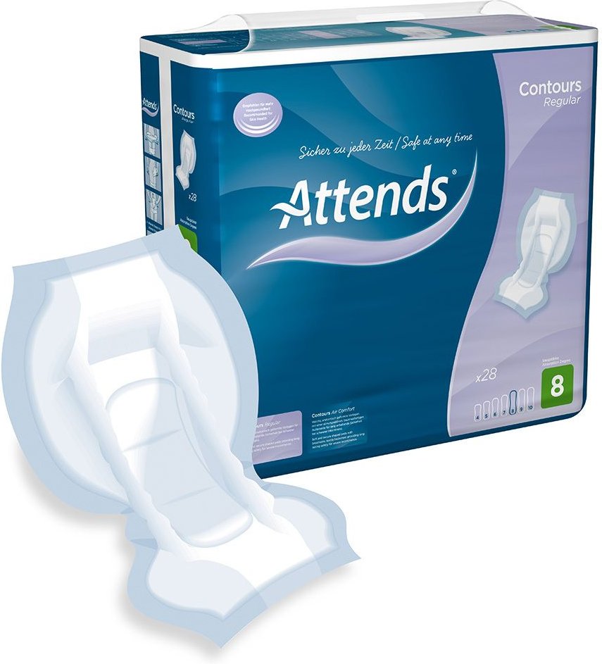 Attends Contours Regular 8 Vorlage