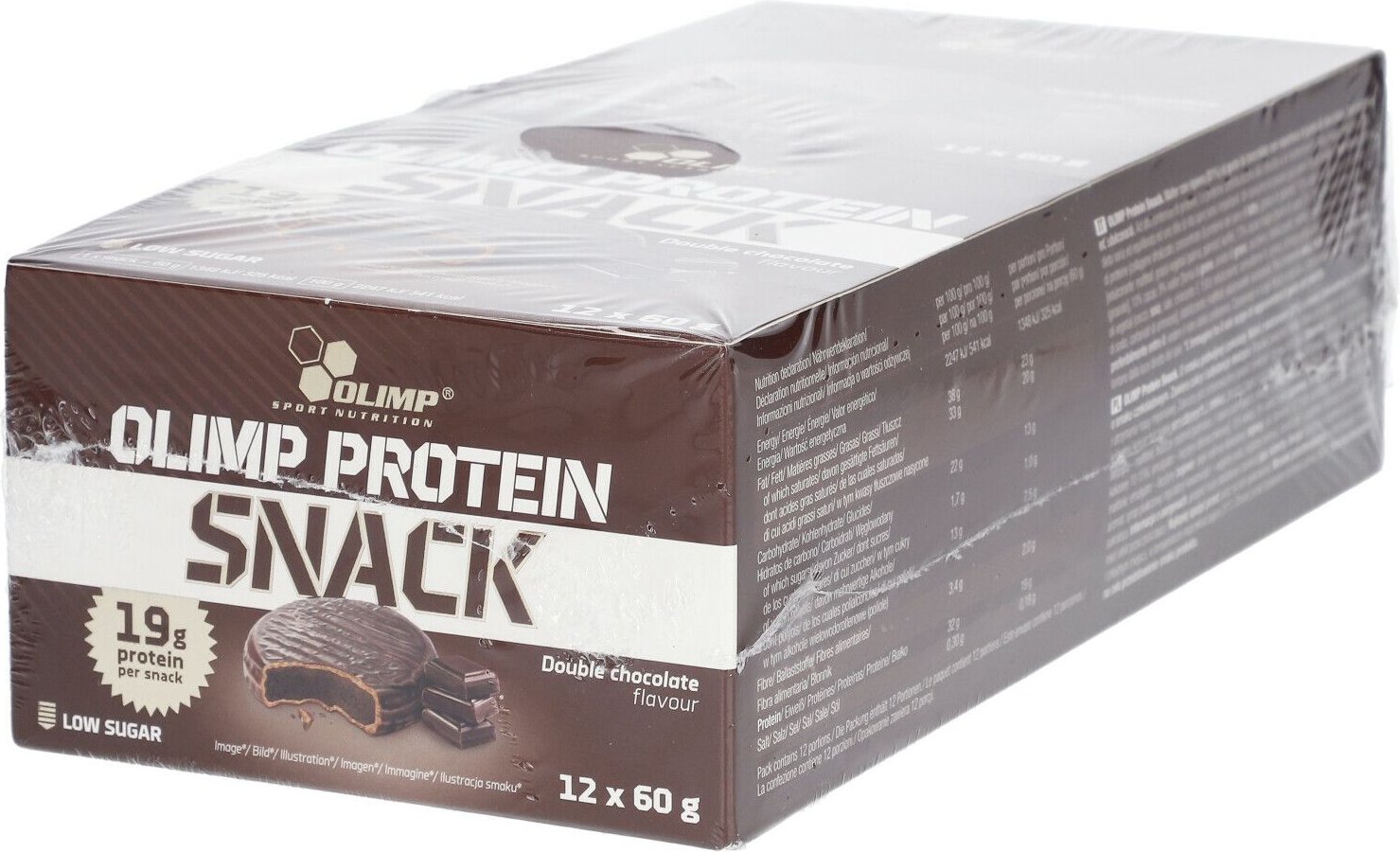 Olimp Protein Snack double chocolate 12x60 g Riegel
