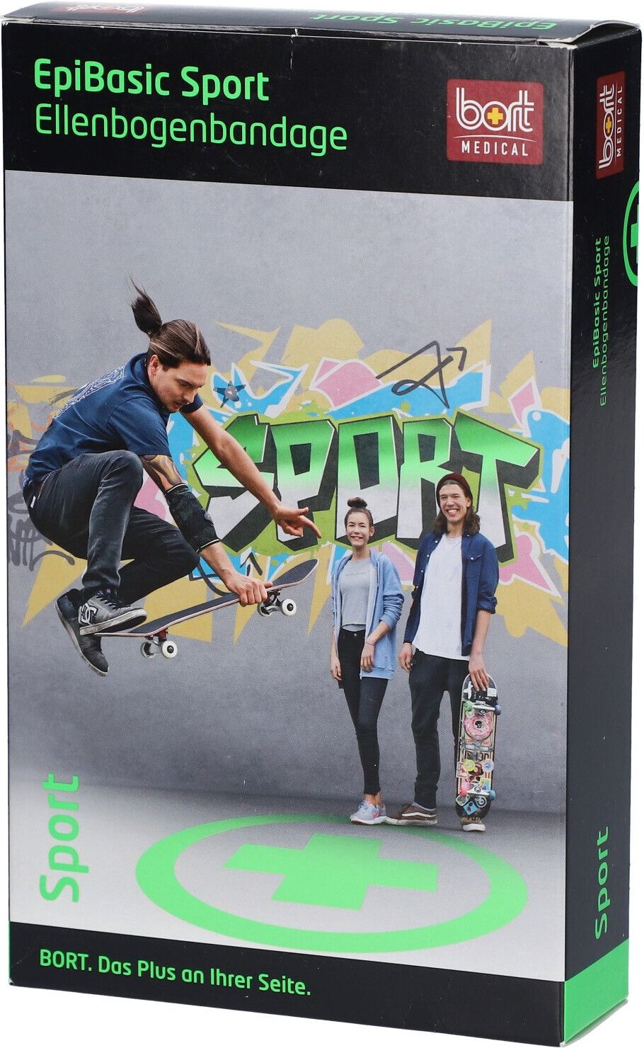 Bort EpiBasic Sport Bandage S schwarz 1 St Bandage(s)