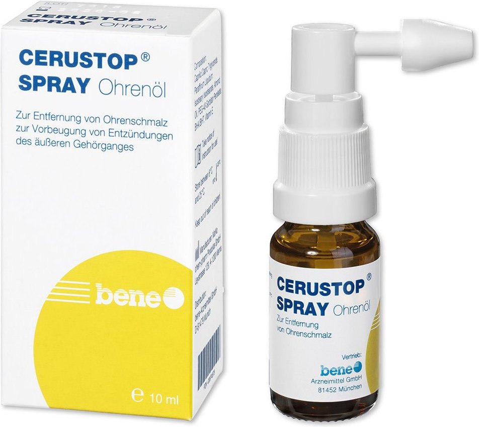 Cerustop Ohrenöl-Spray 10 ml Spray