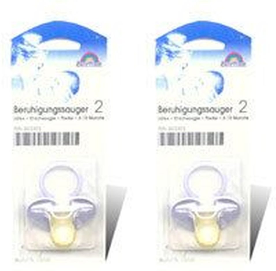 Sauger Kirsche groß gr.Scheibe flieder 102945 2x 2x1 St