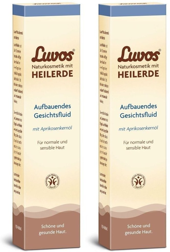 Luvos Gesichtsfluid Aufbau x2 2x50 ml Emulsion