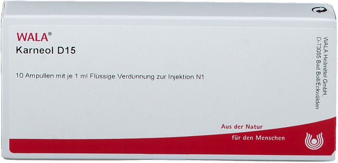 Karneol D 15 Ampullen