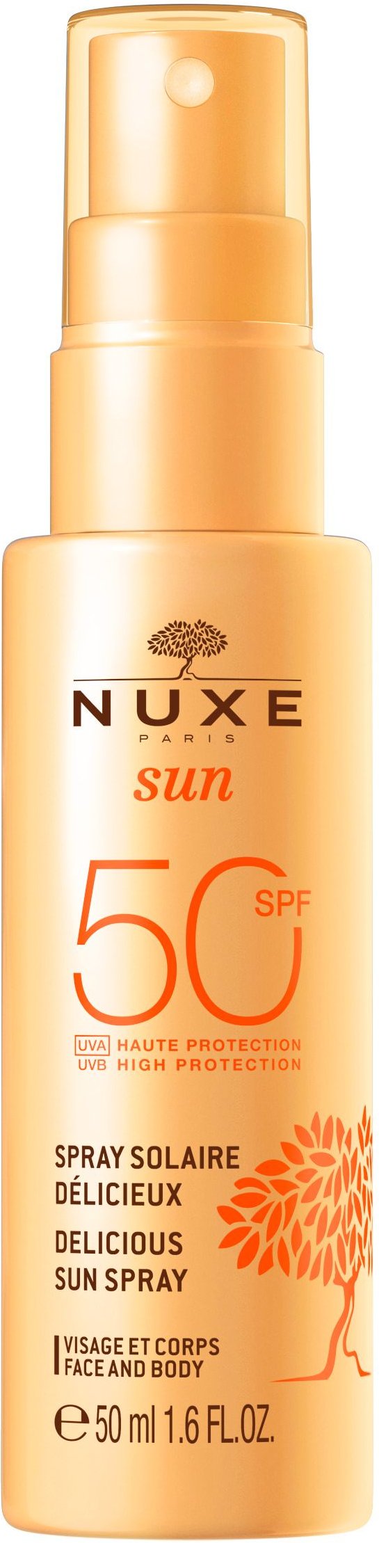 Nuxe Sun Sonnenspray Gesicht & Körper LSF 50 ml Creme
