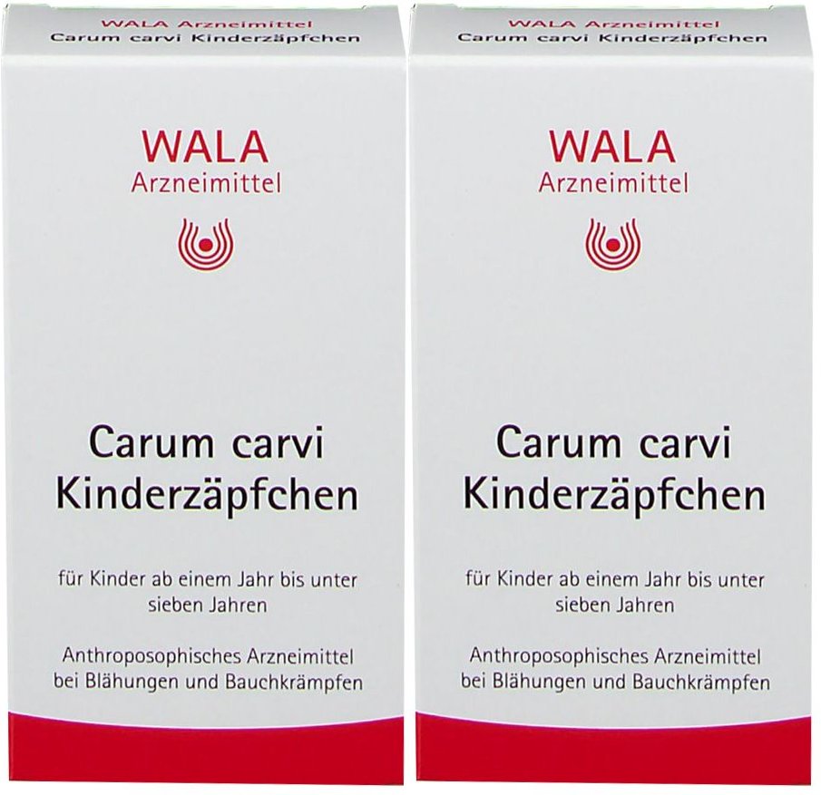 Thumbnail - Carum Carvi Kinderzäpfchen Doppelpack 2x10 g Kinder-Suppositorien