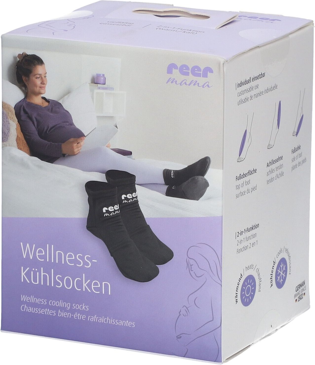 reer mama Wellness-Kühlsocken 1 St Strümpfe