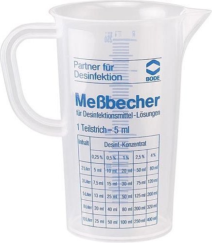 Bode Messbecher für 250 ml 1 St Becher
