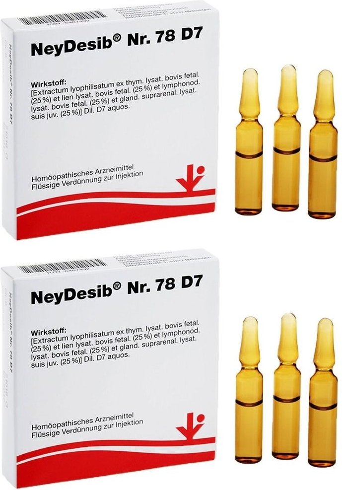 Neydesib Nr.78 D 7 Ampullen 2x 2x5x2 ml