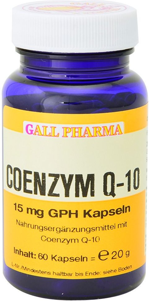 Coenzym Q10 GPH 15 mg Kapseln
