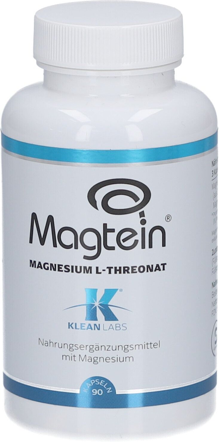 Magnesium L-Threonat Magtein Klean Labs Kapseln