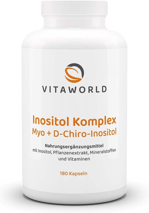 Inositol Komplex Myo+D-Chiro-Inositol Kapseln 180 St