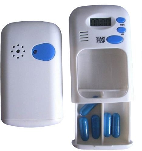 Pillendose mini mit Alarm 1 St Dose