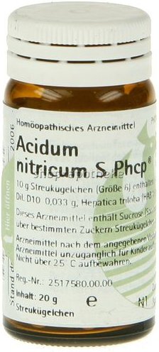 Thumbnail - Acidum nitricum S Phcp Globuli