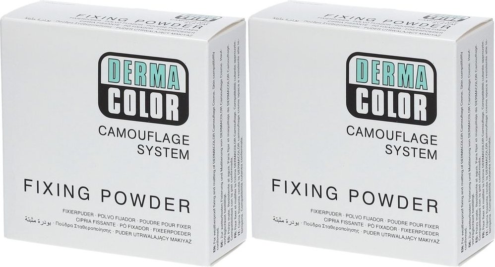 Dermacolor Camouflage Fixierpuder large P11 2x 2x60 g Puder