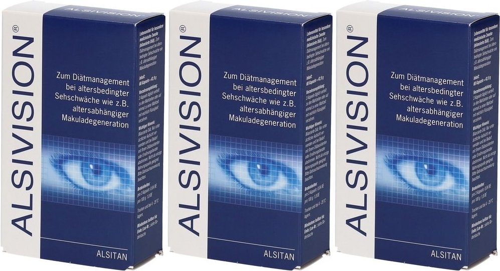 Alsivision Kapseln 3x 3x60 St