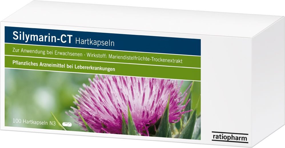 Silymarin-Ct Hartkapseln 100 St