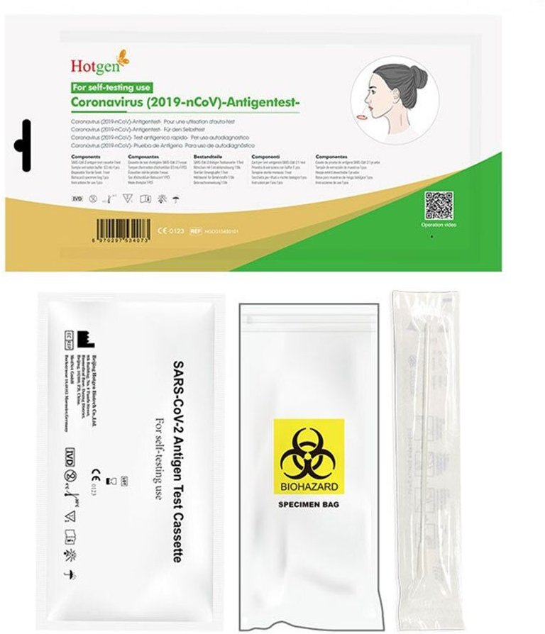 Hotgen Coronavirus-Antigentest 1 St Test