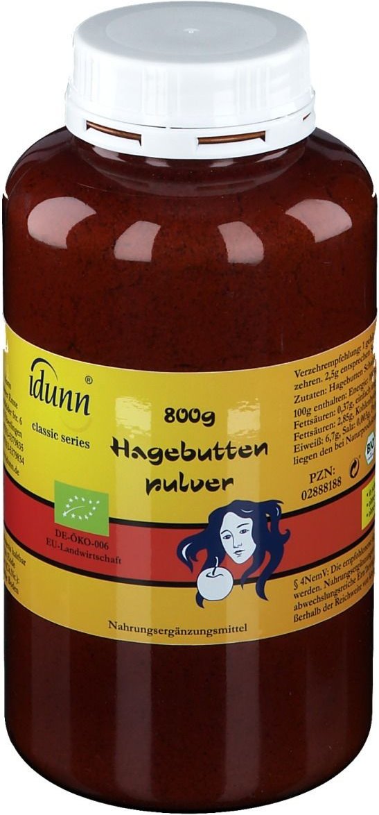 Hagebuttenpulver Bio 800 g Pulver