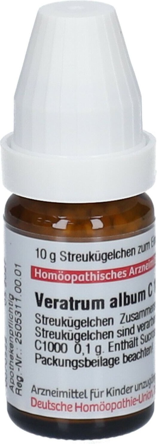 Veratrum Album C 1000 Globuli 10 g