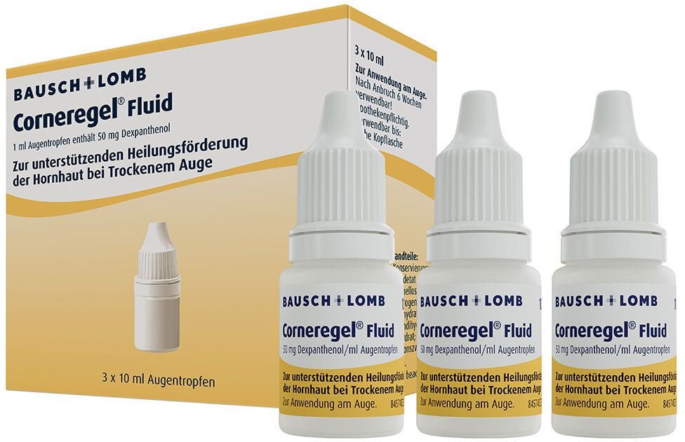 Thumbnail - Corneregel Fluid Augentropfen 3x10 ml