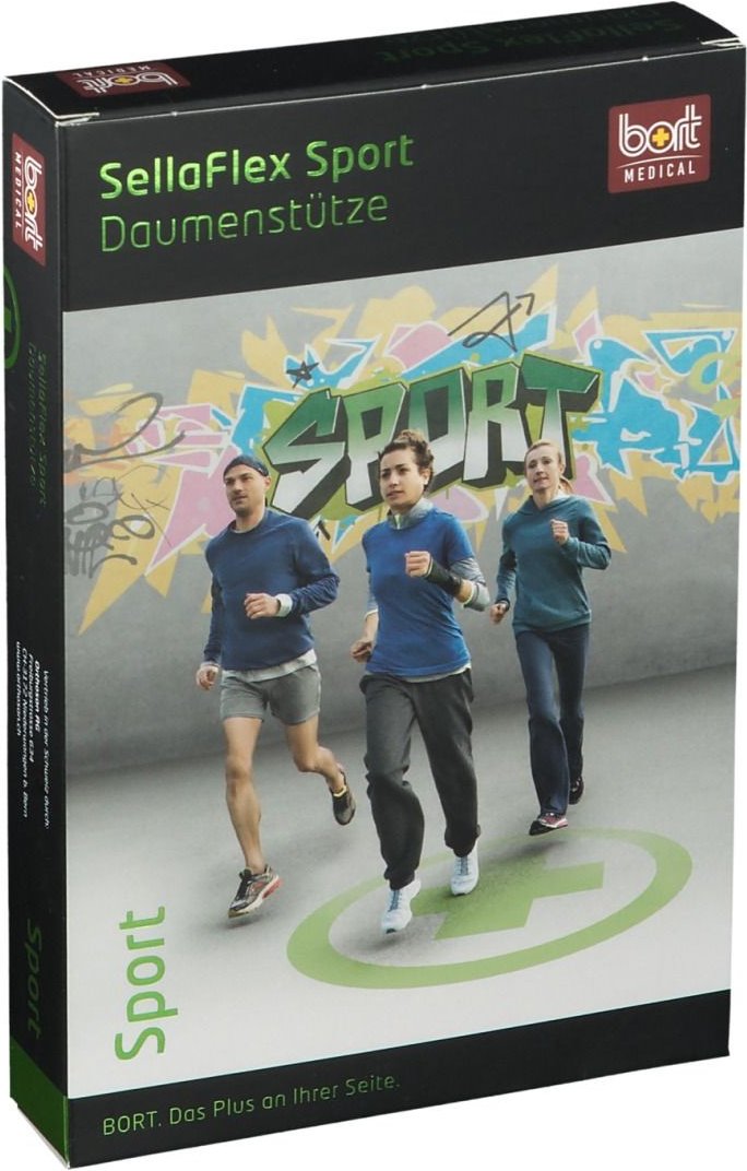 Bort SellaFlex Daumenstütze Sport L schwarz-grün 1 St Bandage(s)
