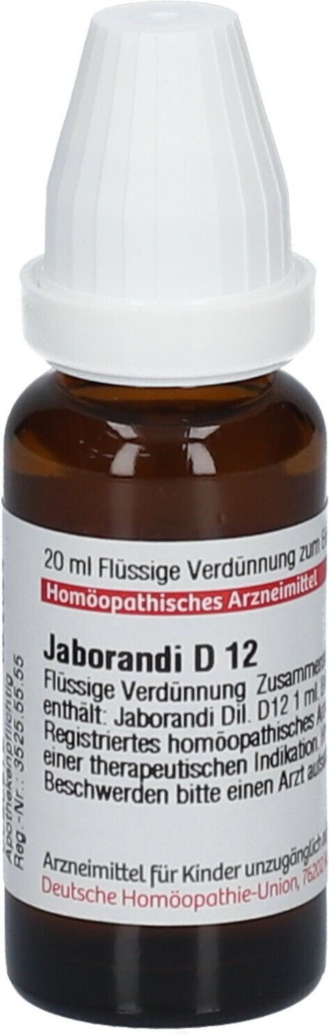 Jaborandi D 12 Dilution 20 ml