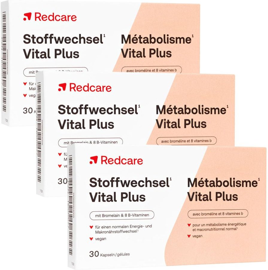 Thumbnail - Stoffwechsel Vital Plus RedCare Kapseln x3 3x30 St