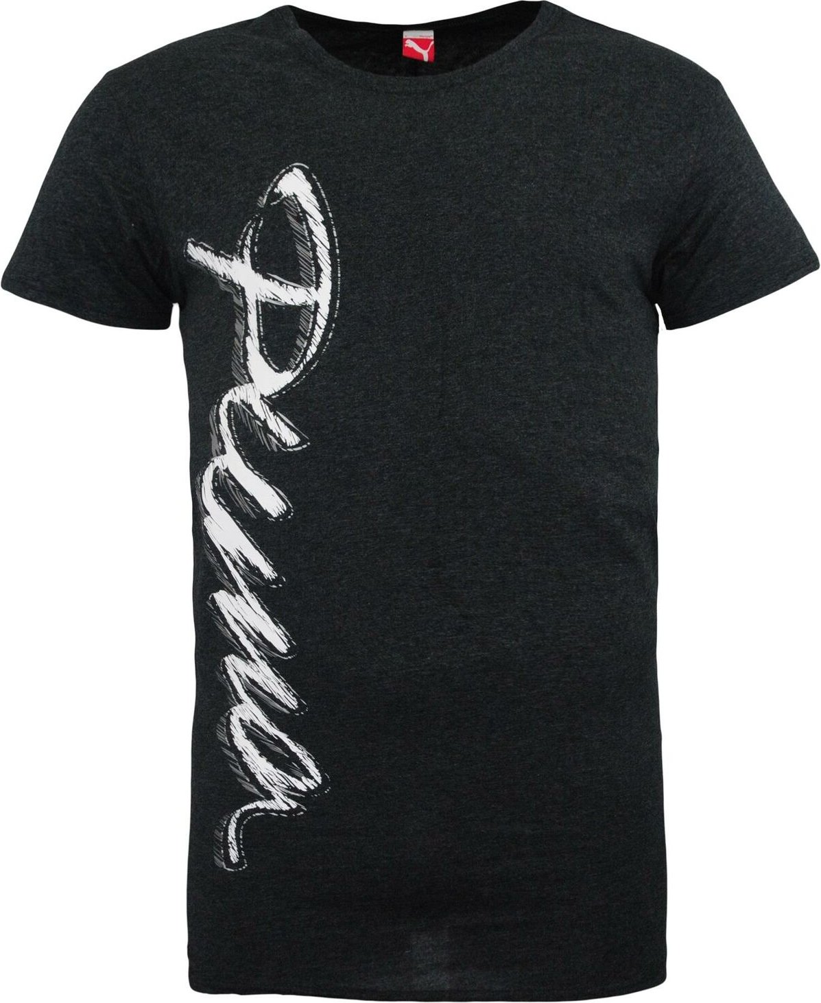 Puma Womens Oversize Kurzärmel-T-Shirt Grafik Tee Charcoal 822354 02 S