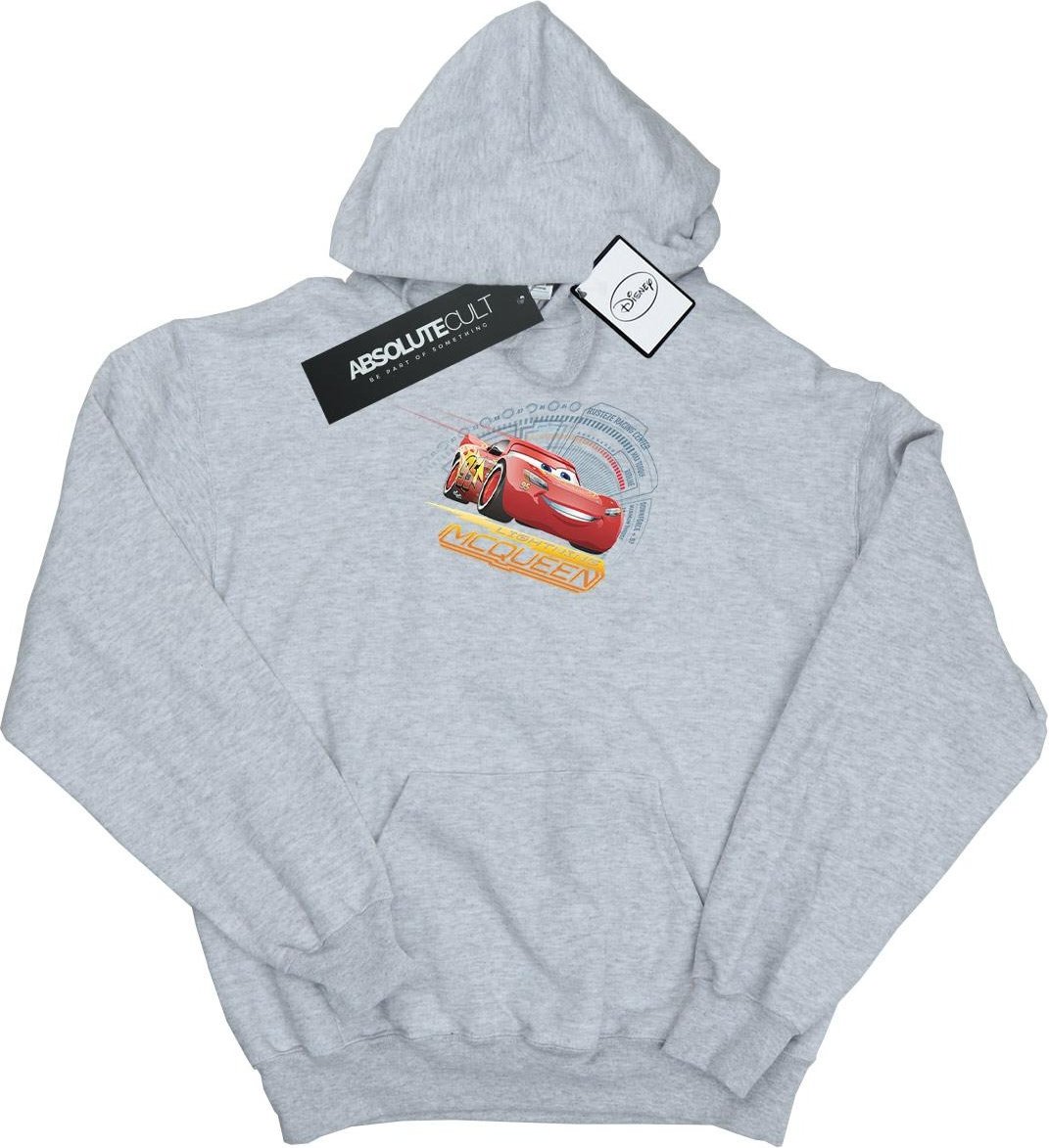 Disney Cars Lightning McQueen-Kapuzenpullover für Herren (Sport grau)