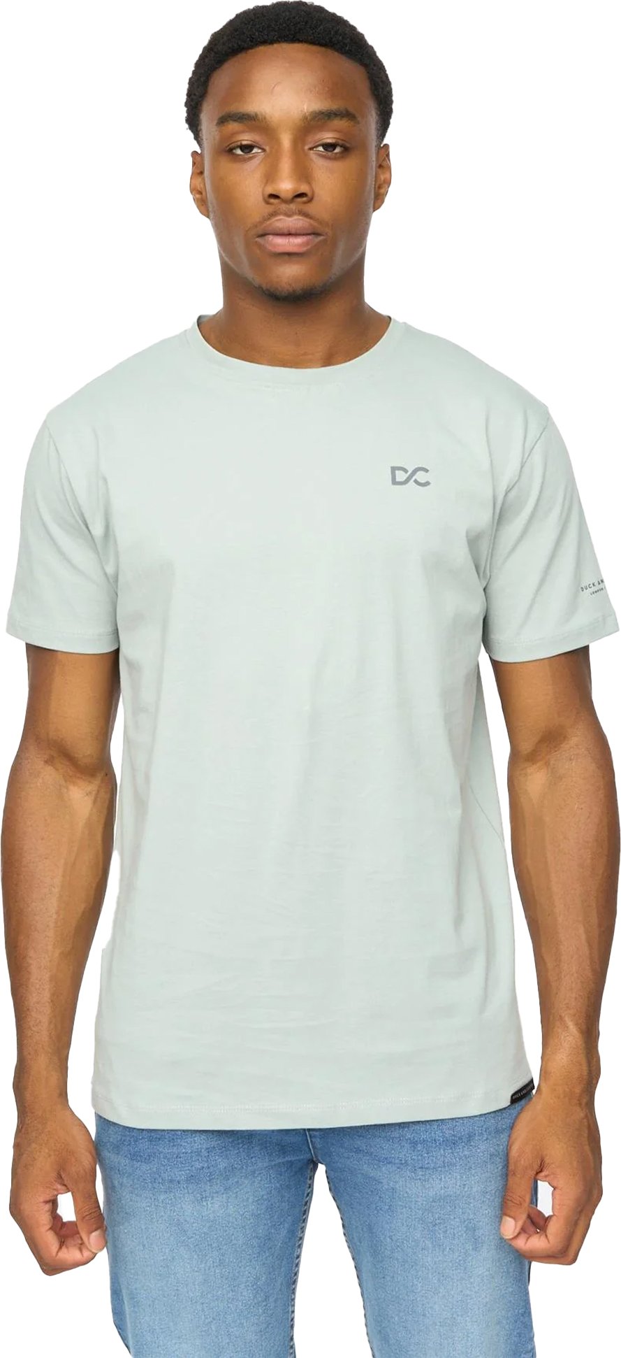 Duck and Cover - "Trimlines" T-Shirt für Herren, Schwer (Stahlblau)