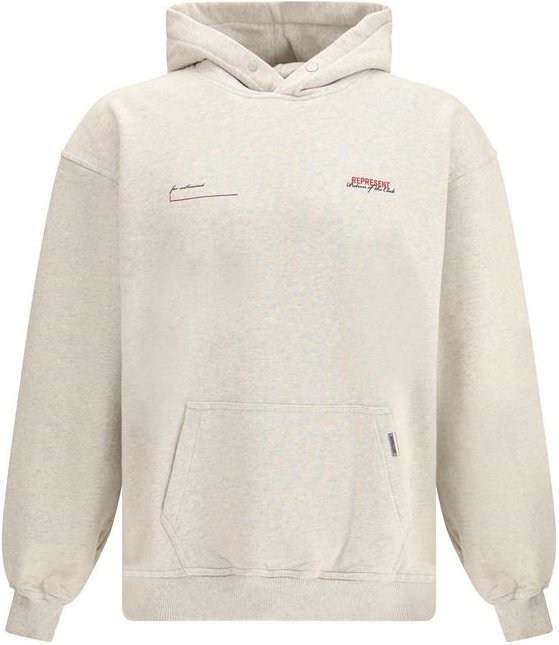 Represent Beiger Baumwollpullover