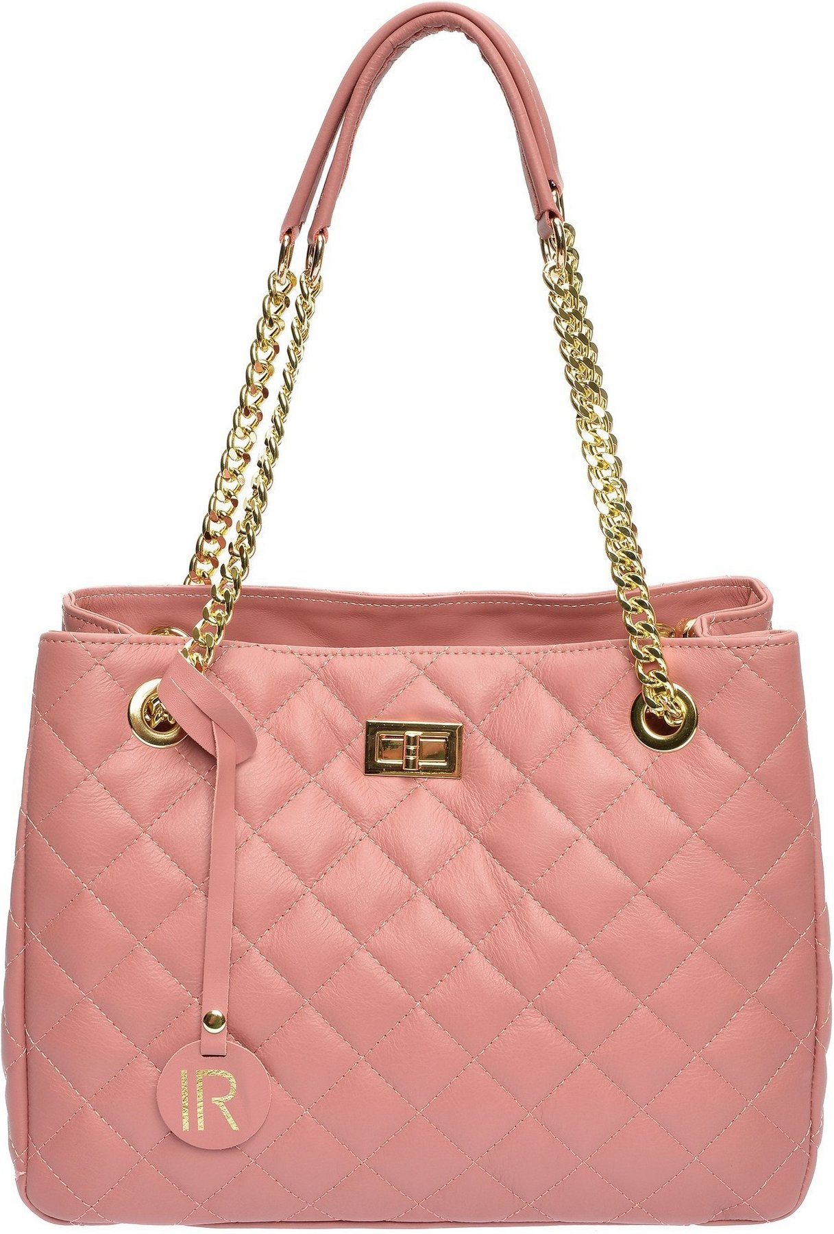 Isabella Rhea Rote Lederhandtasche