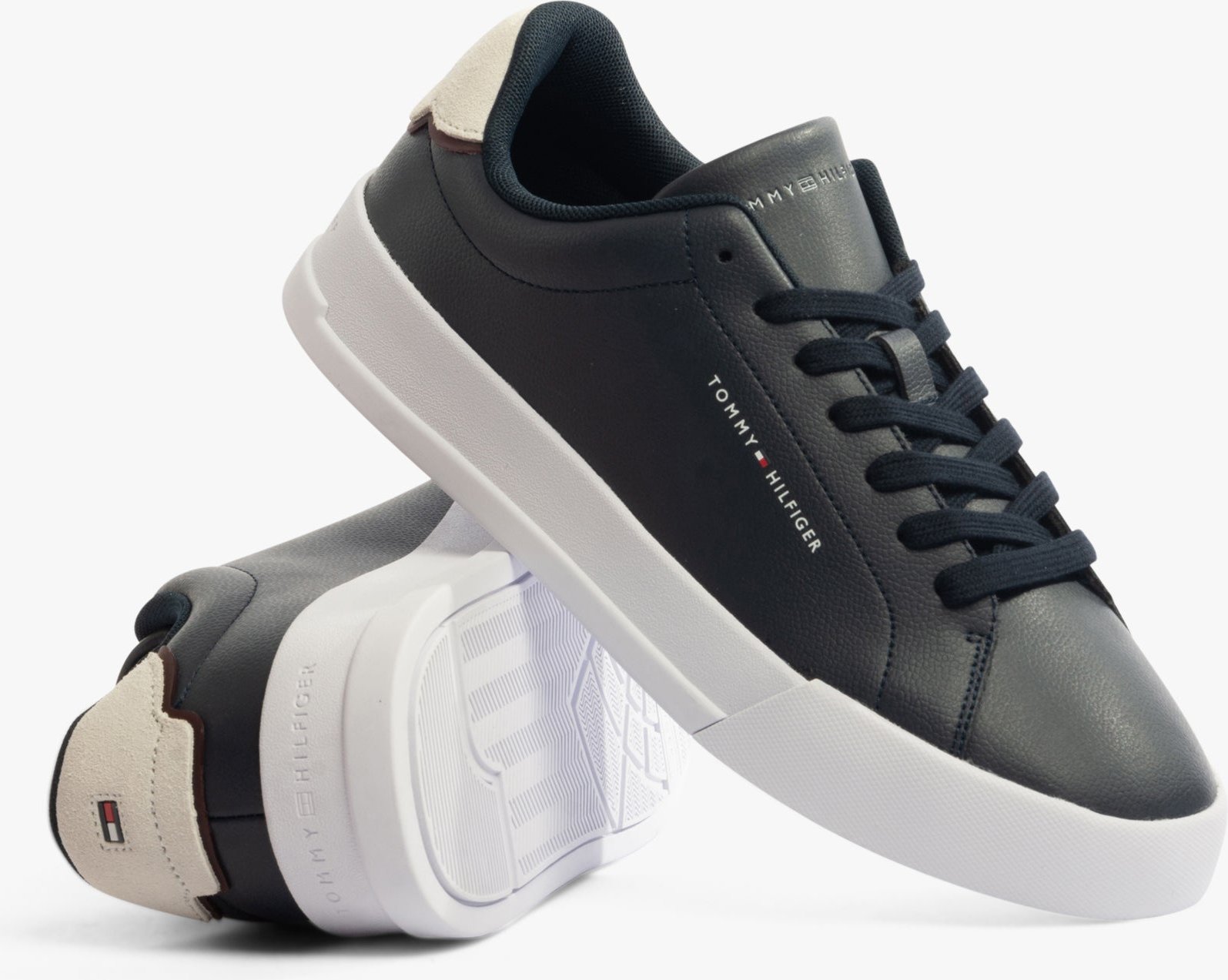 Tommy Hilfiger LOGO COURT Herren Sneakers Desert Sky