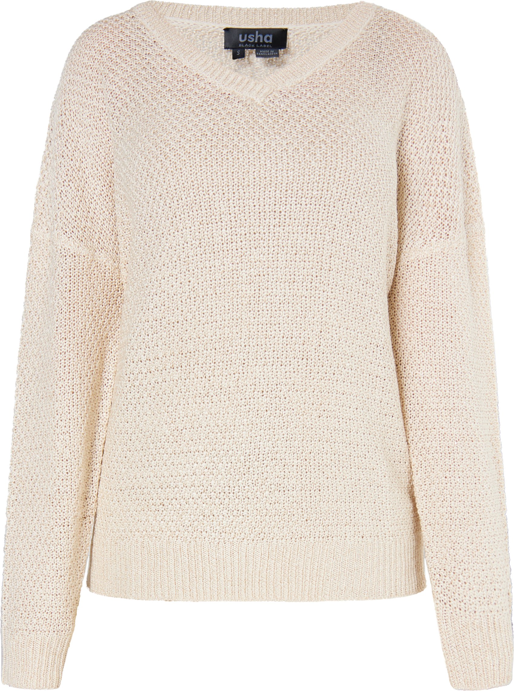 Thumbnail - usha Strickpullover Damen Dunkelcreme