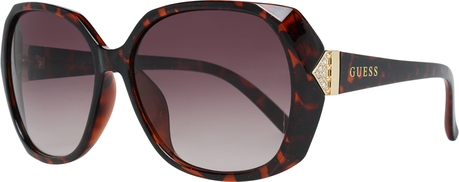 Guess GF5082 02C noir gris dégradé lunettes de soleil miroirs