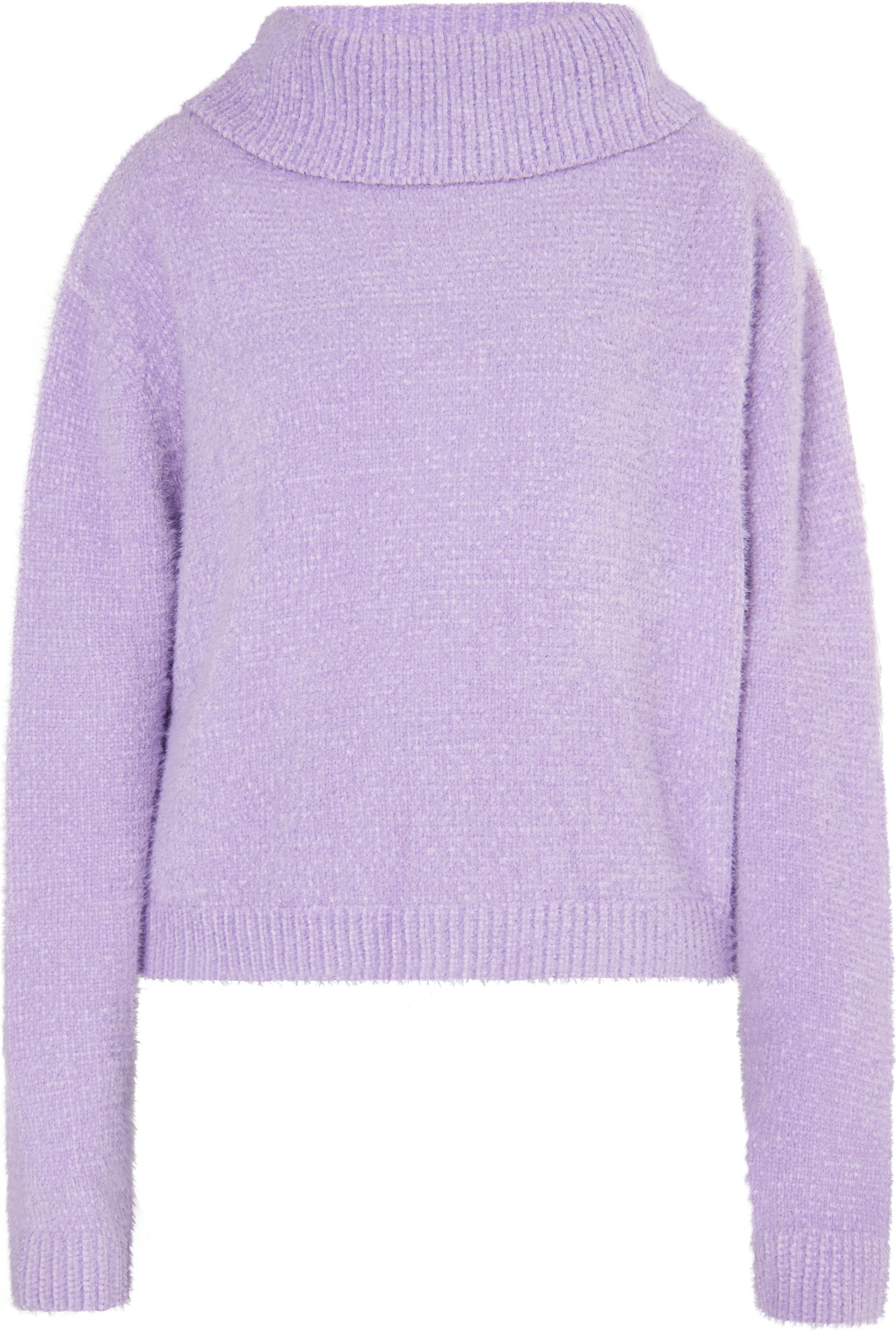 Mymo Strickpullover Damen violett