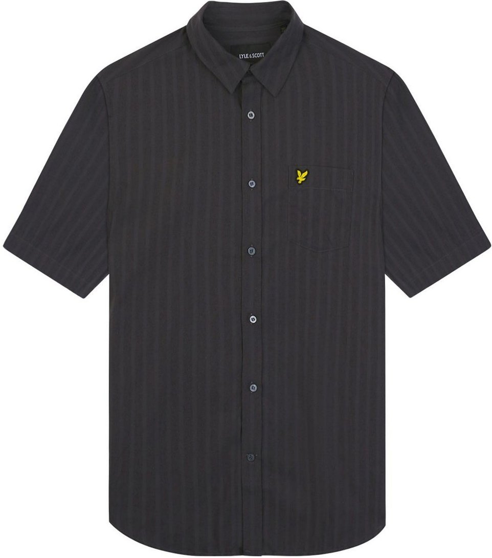 Lyle & Scott - Hemd für Herren kurzärmlig (Metallisches Blaugrau)