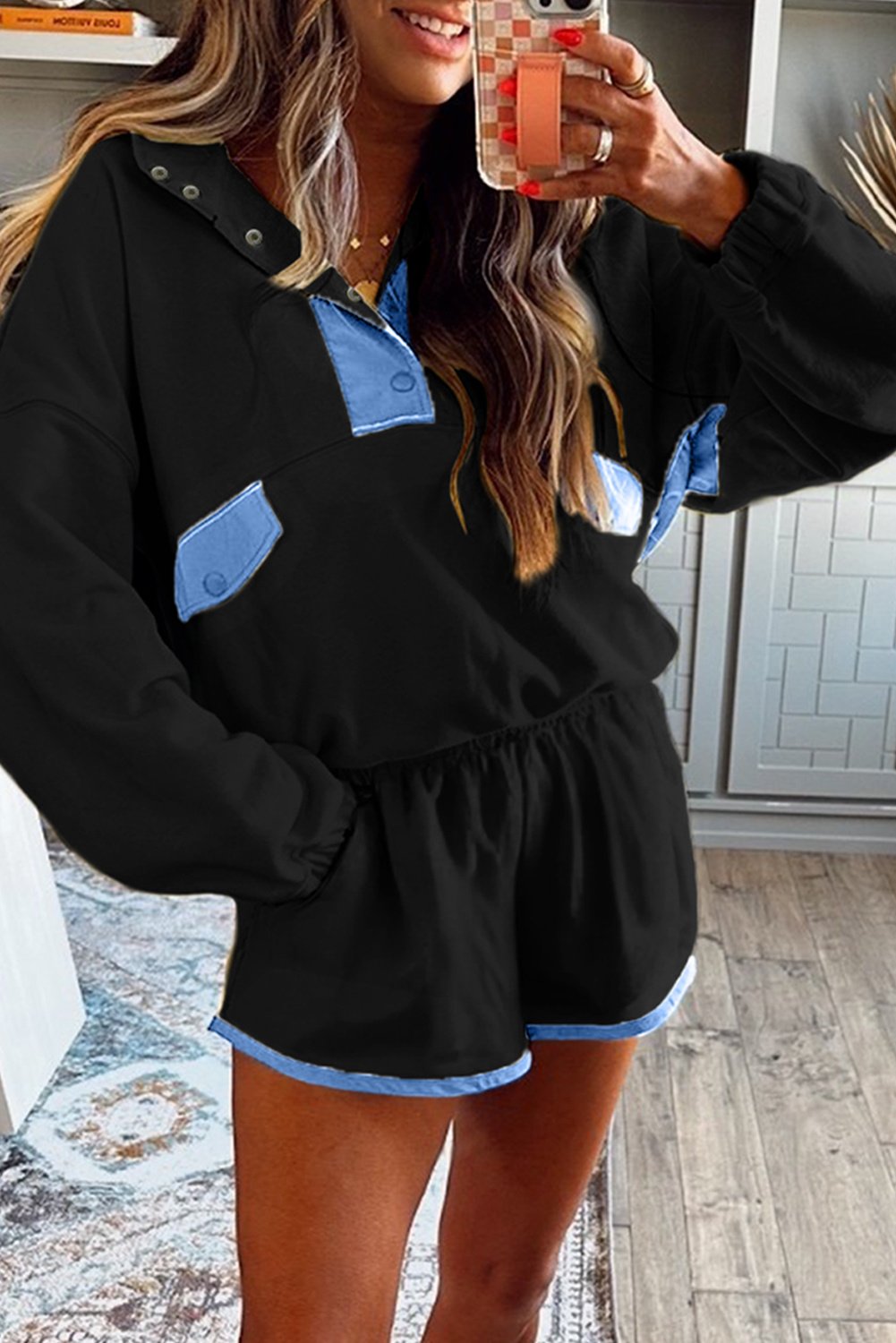 Zweiteiliges Farbblock-Set