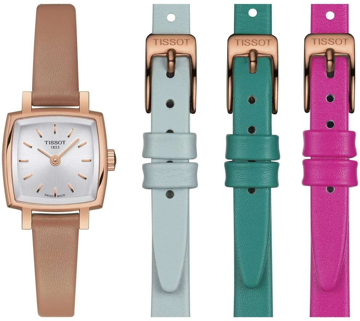 Tissot Lovely Summer Set Damenbraun Uhr T0581093603101